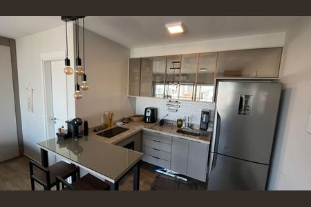 Cozinha de apartamento para alugar com 1 quarto, 37m² em Vila Mariana, São Paulo