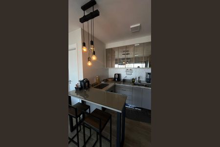 Cozinha de apartamento para alugar com 1 quarto, 37m² em Vila Mariana, São Paulo