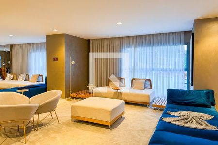 Apartamento à venda com 37m², 1 quarto e sem vaga Apartamento à venda com 37m², 1 quarto e sem vagaLounge e Hall Social