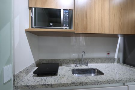 Studio à venda com 23m², 1 quarto e sem vagaCozinha