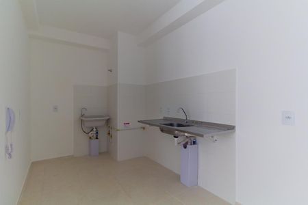 Cozinha de apartamento para alugar com 2 quartos, 40m² em Conjunto Habitacional Teotonio Vilela, São Paulo