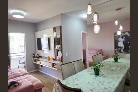 Sala  de apartamento à venda com 2 quartos, 63m² em Jardim Testae, Guarulhos