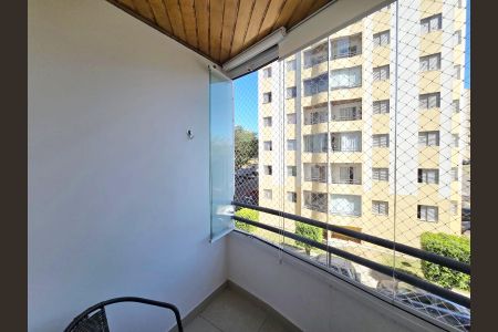 Varanda da Sala de apartamento à venda com 2 quartos, 63m² em Jardim Testae, Guarulhos