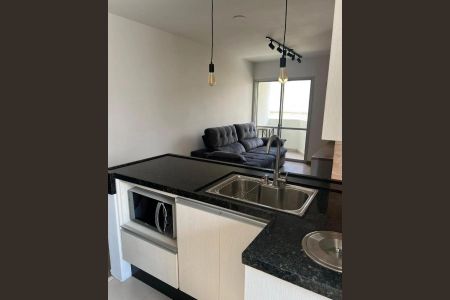 Cozinha de apartamento para alugar com 2 quartos, 43m² em Vila Gumercindo, São Paulo