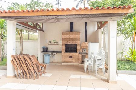 Área comum - Churrasqueira de apartamento à venda com 3 quartos, 63m² em Centro, Diadema
