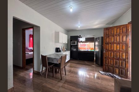 Sala/Cozinha de casa à venda com 2 quartos, 90m² em Santos Dumont, São Leopoldo