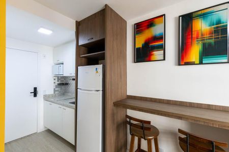 Studio para alugar com 25m², 1 quarto e sem vaga Studio para alugar com 25m², 1 quarto e sem vagaCozinha