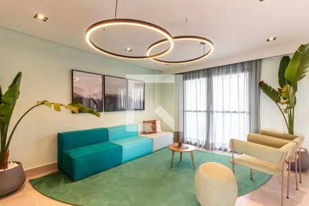 Studio para alugar com 25m², 1 quarto e sem vaga Studio para alugar com 25m², 1 quarto e sem vagaÁrea comum - Salão de festas