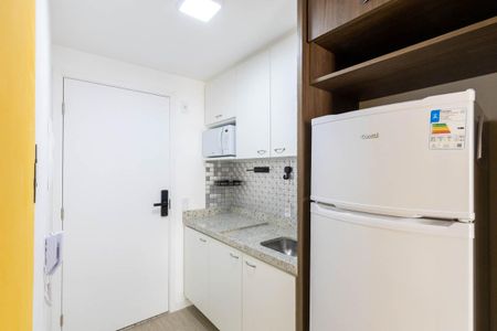 Studio para alugar com 25m², 1 quarto e sem vaga Studio para alugar com 25m², 1 quarto e sem vagaCozinha