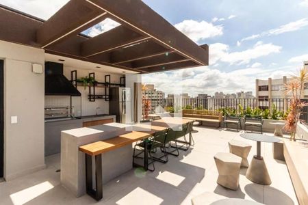 Studio para alugar com 25m², 1 quarto e sem vaga Studio para alugar com 25m², 1 quarto e sem vagaÁrea comum - Churrasqueira