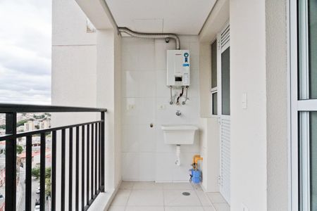 Varanda da Sala de apartamento para alugar com 2 quartos, 42m² em Parque Monteiro Soares, São Paulo