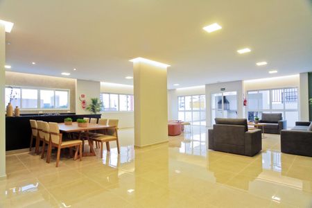 Apartamento para alugar com 42m², 2 quartos e 1 vagaÁrea comum - Salão de festas