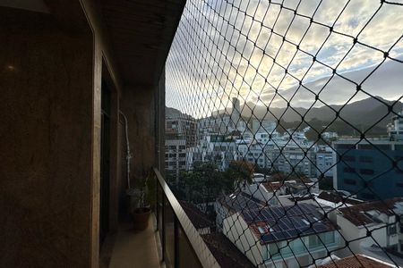 Varanda da Sala de apartamento à venda com 1 quarto, 66m² em Leblon, Rio de Janeiro