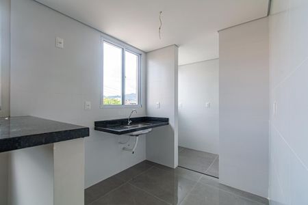 Cozinha de apartamento à venda com 1 quarto, 86m² em Nova Vista, Belo Horizonte