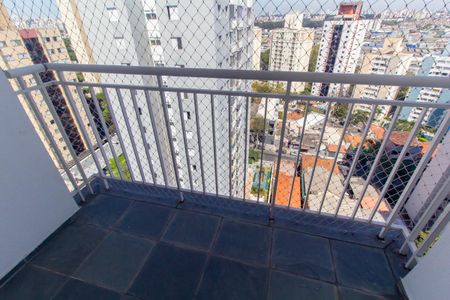 Varanda da Sala de apartamento para alugar com 2 quartos, 65m² em Vila Bela, São Paulo