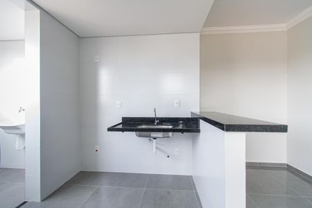 Sala/Cozinha de apartamento à venda com 2 quartos, 73m² em Nova Vista, Belo Horizonte