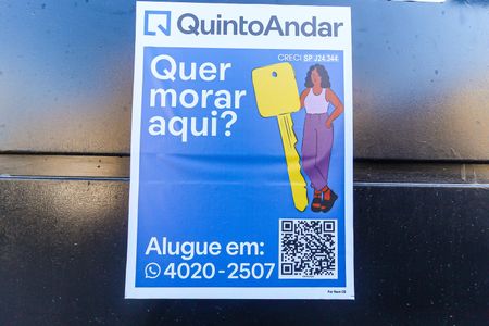 Apartamento para alugar com 42m², 2 quartos e sem vaga Apartamento para alugar com 42m², 2 quartos e sem vagaPlaca