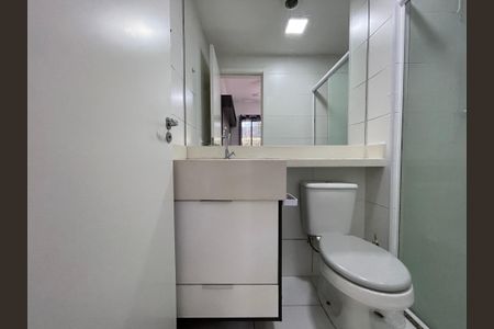 Apartamento para alugar com 33m², 1 quarto e sem vaga Apartamento para alugar com 33m², 1 quarto e sem vagaBanheiro da Suíte