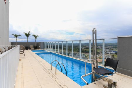 Área comum - Piscina de apartamento para alugar com 2 quartos, 65m² em Vila Branca, Jacareí