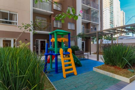 Área comum - Playground de apartamento para alugar com 1 quarto, 28m² em Jardim Caravelas, São Paulo