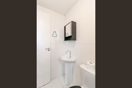 Apartamento para alugar com 28m², 1 quarto e sem vaga Apartamento para alugar com 28m², 1 quarto e sem vagaBanheiro da Suíte