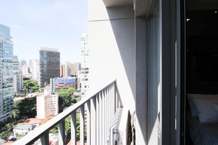 Apartamento para alugar com 24m², 1 quarto e sem vagaVaranda
