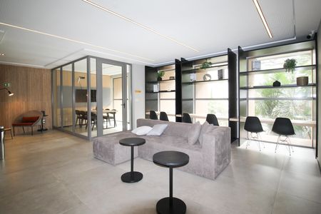 Apartamento para alugar com 24m², 1 quarto e sem vagaÁrea comum - Sala de Reunião