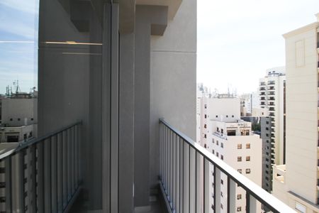 Apartamento para alugar com 24m², 1 quarto e sem vagaVaranda