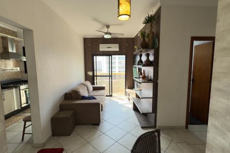 Sala de apartamento para alugar com 2 quartos, 78m² em Aviação, Praia Grande