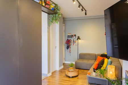 Sala de apartamento à venda com 3 quartos, 79m² em Vila Anastácio, São Paulo