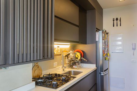 Apartamento à venda com 79m², 3 quartos e 2 vagasCozinha e Área de Serviço