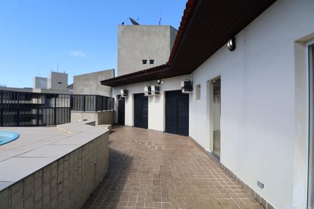 Varanda de apartamento para alugar com 4 quartos, 336m² em Barra Funda, Guarujá
