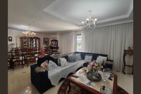 Sala de apartamento à venda com 4 quartos, 370m² em Recreio dos Bandeirantes, Rio de Janeiro