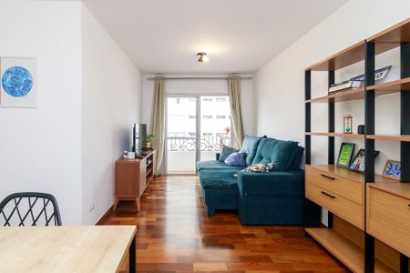 Sala de apartamento à venda com 2 quartos, 70m² em Chácara Santo Antônio (zona Sul), São Paulo