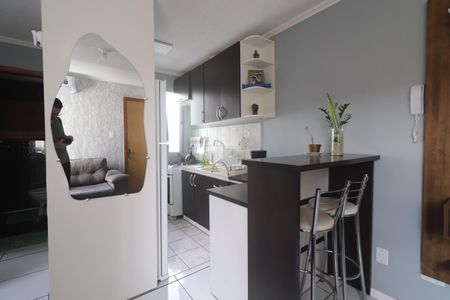 Sala de apartamento para alugar com 2 quartos, 45m² em Canudos, Novo Hamburgo