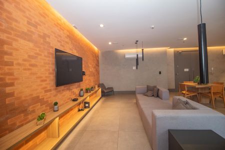 Studio para alugar com 36m², 1 quarto e 1 vagaÁrea gourmet