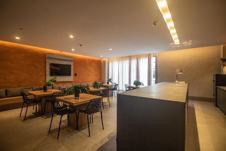 Studio para alugar com 36m², 1 quarto e 1 vagaÁrea comum - Salão de festas