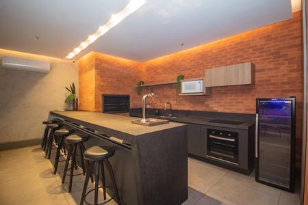 Studio para alugar com 36m², 1 quarto e 1 vagaÁrea gourmet
