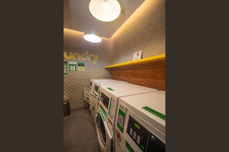 Studio para alugar com 36m², 1 quarto e 1 vagaLavanderia