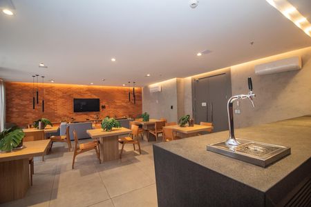 Studio para alugar com 36m², 1 quarto e 1 vagaÁrea gourmet