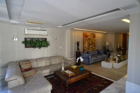 Sala de apartamento à venda com 5 quartos, 366m² em Barra da Tijuca, Rio de Janeiro