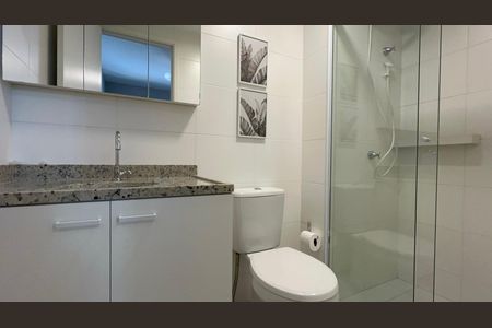 Apartamento à venda com 24m², 1 quarto e sem vagaBanheiro da Suíte