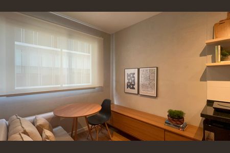 Sala de apartamento à venda com 1 quarto, 24m² em Pinheiros, São Paulo