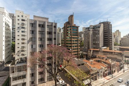 Vista da Sala de apartamento para alugar com 1 quarto, 29m² em Vila Buarque, São Paulo