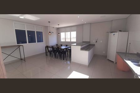 Apartamento à venda com 38m², 2 quartos e 1 vagaÁrea comum - Salão de festas