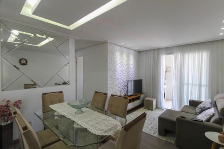 Sala de apartamento à venda com 3 quartos, 75m² em Parque São Lucas, São Paulo