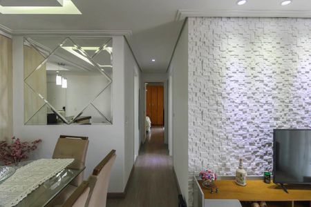 Sala de apartamento à venda com 3 quartos, 75m² em Parque São Lucas, São Paulo