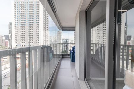 Studio para alugar com 44m², 1 quarto e sem vagaVaranda