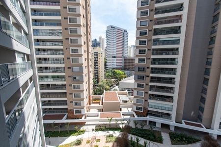 Vista da varanda de apartamento à venda com 1 quarto, 41m² em Vila Mariana, São Paulo