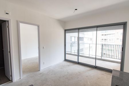 Sala/cozinha de apartamento à venda com 1 quarto, 41m² em Vila Mariana, São Paulo